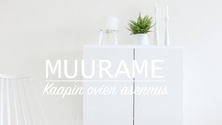 Muurame  - Design from Finland: Kaapin ovien kiinnitys