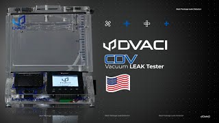 Vacuum leak tester for packaging CDV DVACI