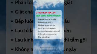 7 Thói Quen Nên Làm Giúp Cuộc Sống Tốt Hơn #duocsihuongtra #suckhoe #shorts