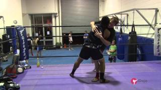 Muay Thai training - Grapple & Throw Techniques Part 2 of 2