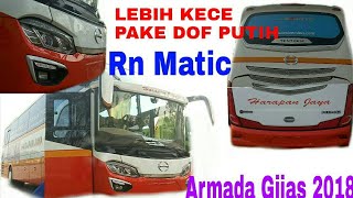 Hino RN 285 Matic Pertama Milik Po.Harapan Jaya - Avante HDD By Tentrem Karoseri