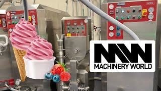 2x ROKK RFE800 Ice Cream Continuous Freezers in Production (YOM 2015)