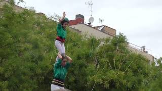 Castellers de Sabadell - "Pilar caminant" (Festa Major 2024)