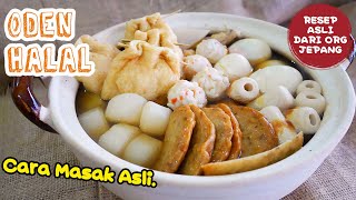 Resep ODEN Jepang [Halal], Cara Membuat Oden Asli di Rumah Indonesia