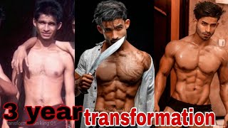 3 year transformation jasim tz body transformation jasim tz fitness Jasim tz transformation