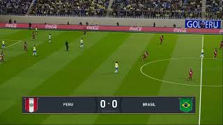 PES 2021 - Peru x Brasil - SIMULAÇÃO Eliminatórias Sulamericana 2023