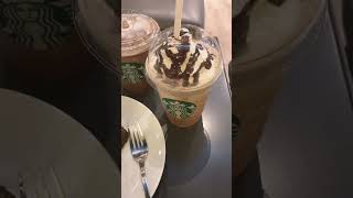 Javachip Frappucinno Espresso Brownie #mukbang #asmr