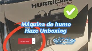 La mejor maquina de humo Haze unboxing