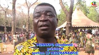 TOGO // Synctato ; La participions des différent section a la  fête du 10 février