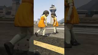 Squid Game doll John Cena moves #gta5 #shorts #youtubeshorts