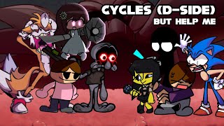 Is he Milking? | Cycles (D-Side) but 8 random characters sing it