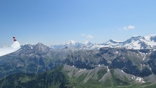 Zweisimmen fliegen Segeln Segelfliegen Switzerland Swiss Alps Schweiz Gopro Beautiful Blue Sky