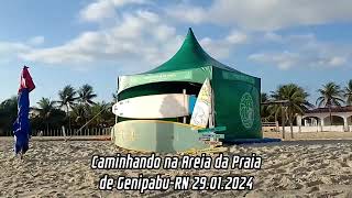 🎼🏖️Curtindo o Veraneio na Praia de Genipabu-RN(29.01)Essa Brisa é Sensacional⛱️🌊CONFIRA🎥🏘️(2)