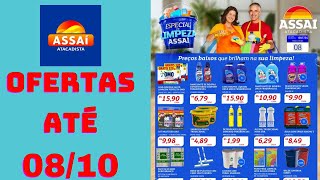 ASSAÍ ATACADISTA OFERTAS ATÉ 08/10/2024 FOLHETO ESPECIAL DE LIMPEZA ASSAÍ RJ