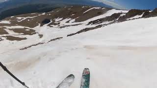 Skiing Mount Elbert 14,433’ Box Creek Chutes June 20th