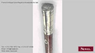 French Antique Cane Regence Accessories for Sale