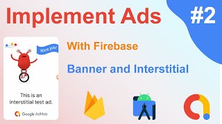 Implement Admob Ads With Firebase  |  Change Ads unit id from Firebase  | banner , Interstitial ads