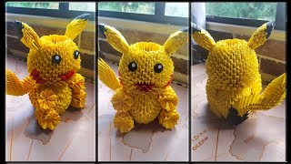 Origami pikachu