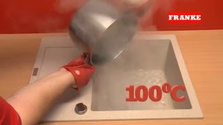 Fragranite Hot and Cold Material Test