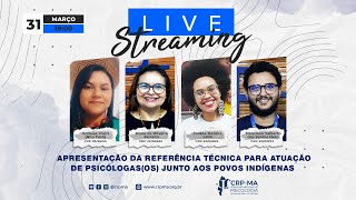 LIVE CREPOP - Referência Técnica para Atuação de Psicólogas(os) junto aos Povos Indígenas