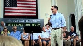 Mitt Romney speaks in St. Pete, FL 05-16-12