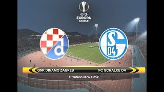 PES 2018 Europa League Cup Match 4 - Dinamo Zagreb vs FC Schalke 04