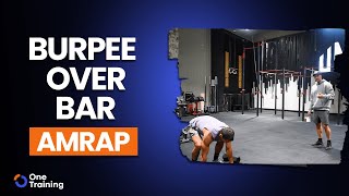 Burpee Over Bar AMRAP