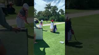 Little B smashing drive in Dechambeau rap video!