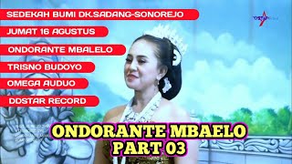 TRISNO BUDOYO LIVE SADANG - SEDEKAH BUMI DK.SADANG - OMEGA AUDIO - DDSTAR RECORD