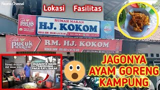 Rumah Makan Ibu Hj. Kokom Cipondoh Tangerang. Jagonya Ayam Goreng Kampung !!!