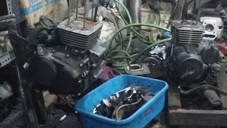 PASANG PENGAPIAN FULL TIGER DI CB GL100 GL SERIES CESING STANDART as askruk panjang