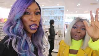 WE SHOPPED AT H&M!   VLOG w: Shalom Black, Kellie Sweet, Jena Frumes