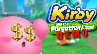 Kirby demo, but the VOD ends when they ask me to buy