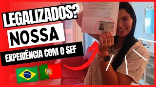 Tirando nossa Documentação em Portugal. Entrevista no SEF