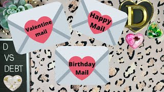 Happy mail part deux: Valentine cards and birthday goodies 💌