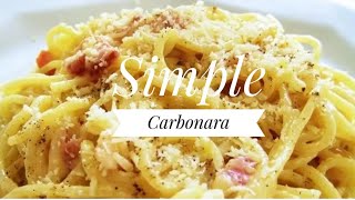 Simple Carbonara