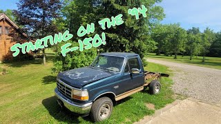 Tearing into my 94 F-150!