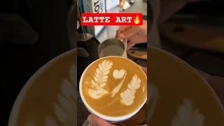 LATTE ART 🔥 how to make a cortado? #latte #baristadaily #barista #latteart #coffeelover