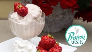 Strawberry Ice Cream Protein Treats By Nutracelle