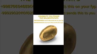 congrats you found the golden potato!! #fyp #meme #aura #sharetoyourfriends