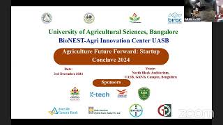 Agri Startup Conclave 2024 UAS Bangalore