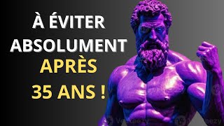 12 Erreurs Fatales à Éviter Après 35 Ans – Leçons de Sagesse Stoïque