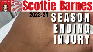 NBA Fantasy News: Scottie Barnes Season-Ending Injury AND MORE