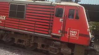 Nizamuddin Bound Chhattisgarh Sampark kranti skips Bhilai Power House with tadak tadak track sound.