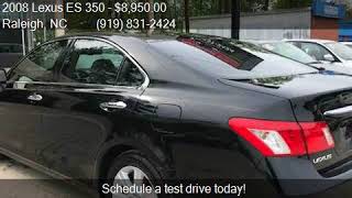 2008 Lexus ES 350 Base 4dr Sedan for sale in Raleigh, NC 276