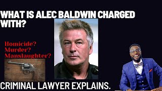 What is Alec Baldwin Charged with?