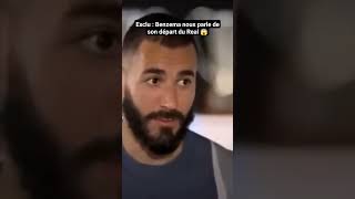 Benzema explique son choix de quitter le Real.. et livre un secret 😱 #parodie #football #humour