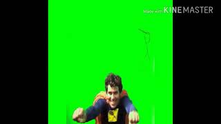 Capitão vassourão voando 2 Green screen