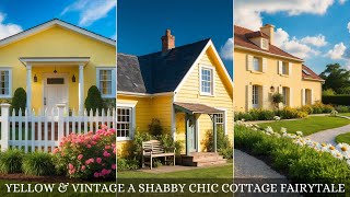 A Dreamy Yellow Cottage Tour | Vintage Shabby Chic Fairytale Inspiration