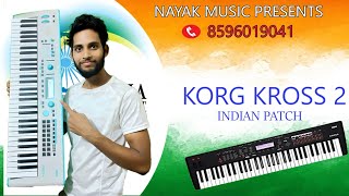 Korg Cross 2 Indian Tone | 8596019041 | Cross 2 Indian Backup | Nayak Music